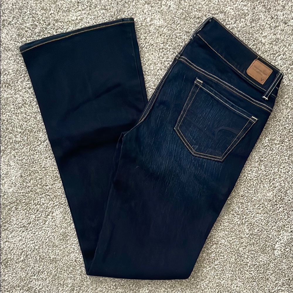 American Eagle - Dark Wash Denim Jeans - 10 Long NWT